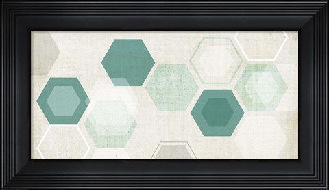 Framed Hex Mobile II Print