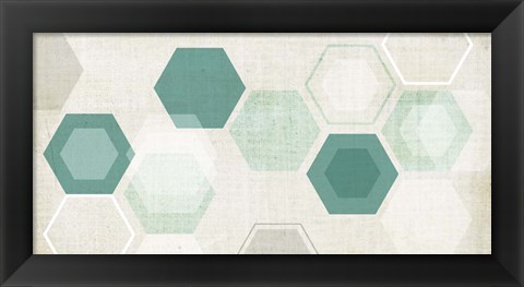 Framed Hex Mobile II Print