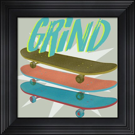 Framed SK8R I Print