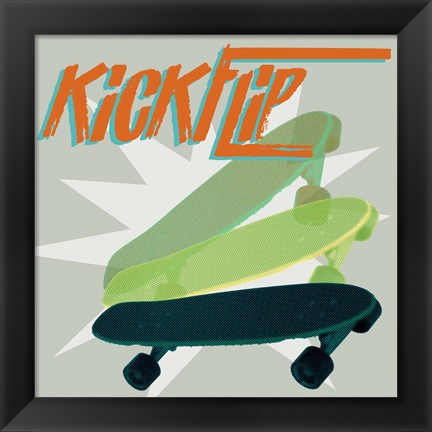Framed SK8R III Print