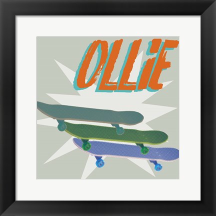 Framed SK8R IV Print
