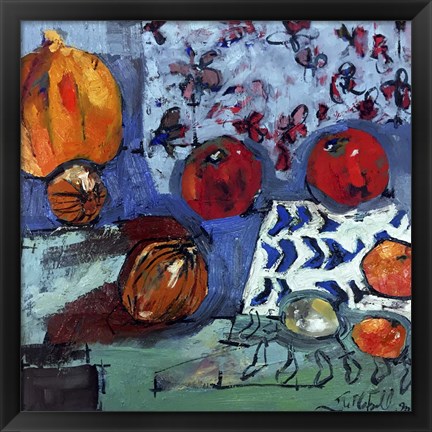 Framed Apple Composition Print