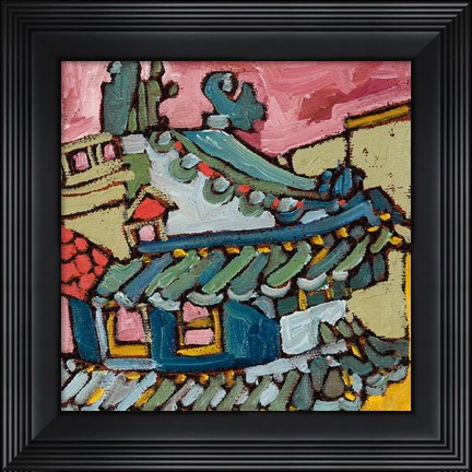 Framed Chinatown I Print