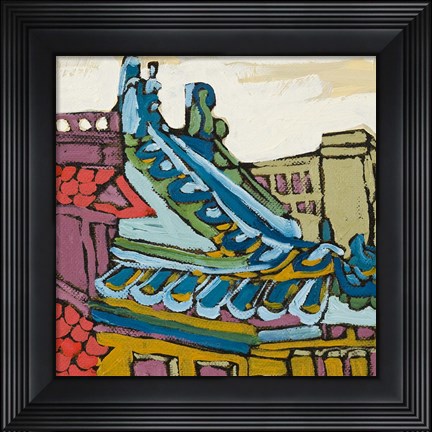 Framed Chinatown V Print