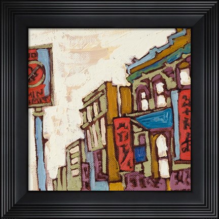 Framed Chinatown VII Print
