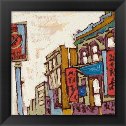 Framed Chinatown VII Print