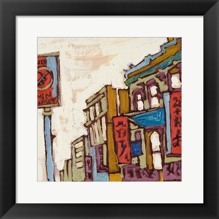 Framed Chinatown VII Print