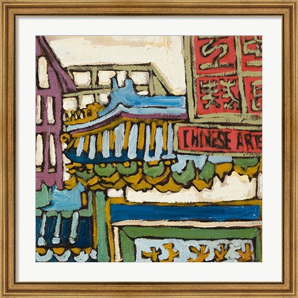 Framed Chinatown XI Print