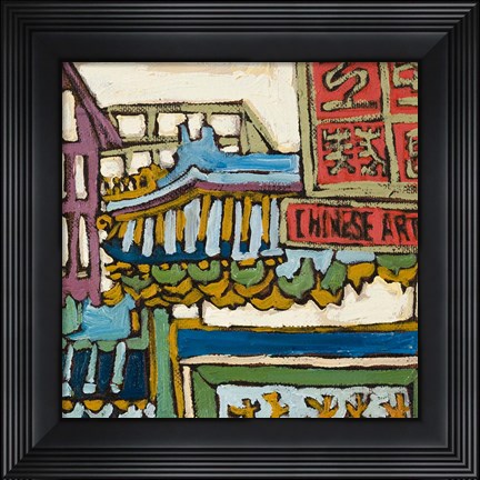 Framed Chinatown XI Print