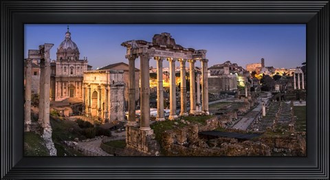 Framed Forum Romanum Rome Print