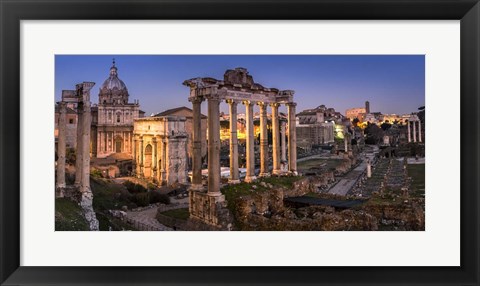 Framed Forum Romanum Rome Print