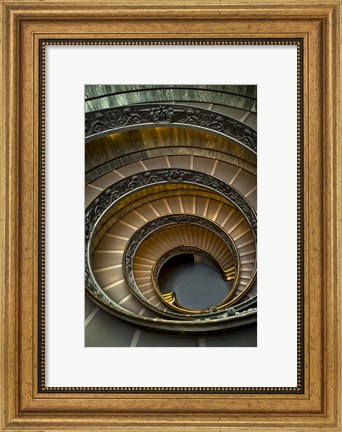 Framed Rome Staircase Print