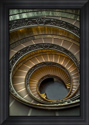 Framed Rome Staircase Print