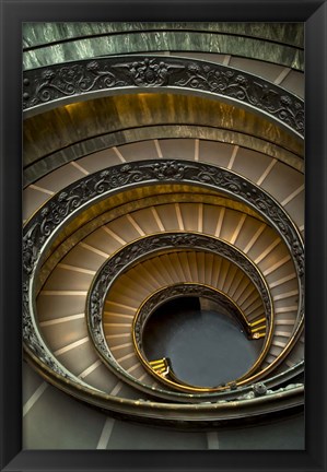 Framed Rome Staircase Print