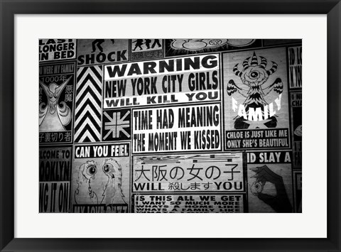 Framed Williamsburg New York 2 Print