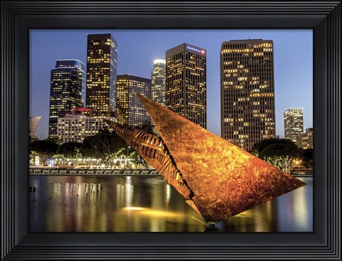 Framed Downtown Los Angeles Print