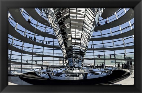 Framed Bundestag Berlin Print