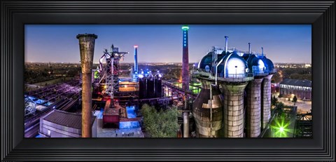 Framed Duisburg Industry Germany 5 Print