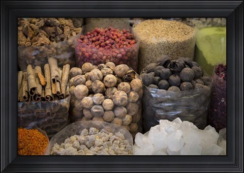 Framed Dubai Spice Market Print