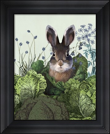 Framed Cabbage Patch Rabbit 4 Print