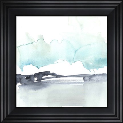 Framed Snow Line VI Print