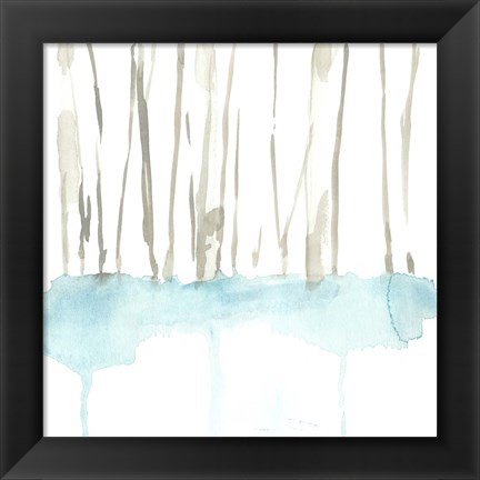 Framed Snow Line VII Print
