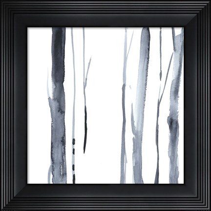 Framed Snow Line VIII Print