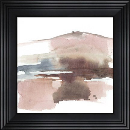 Framed Earth Horizon I Print