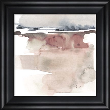 Framed Earth Horizon III Print