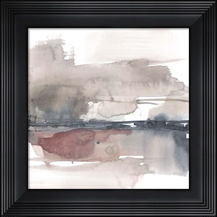 Framed Earth Horizon V Print