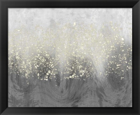 Framed Glitter Swirl I Print