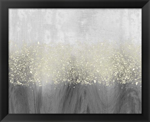 Framed Glitter Swirl II Print