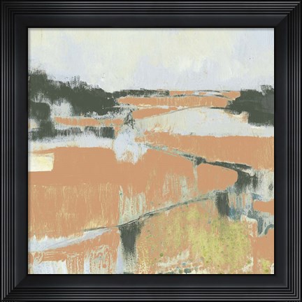 Framed Coral Fields I Print