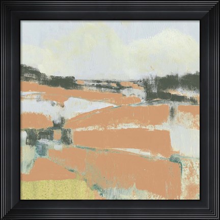 Framed Coral Fields II Print