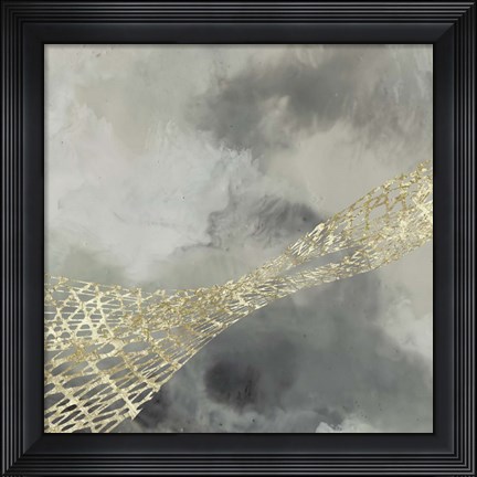Framed Cloud Matrix I Print