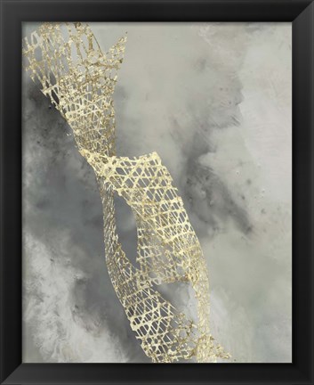 Framed Cloud Matrix IV Print