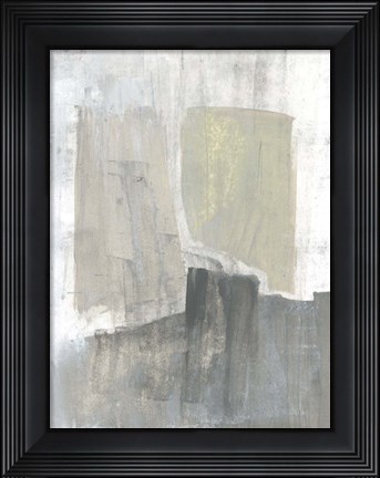 Framed Muted Mod Shapes I Print