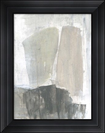 Framed Muted Mod Shapes II Print