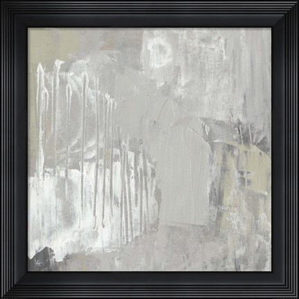 Framed Neutral Composition I Print