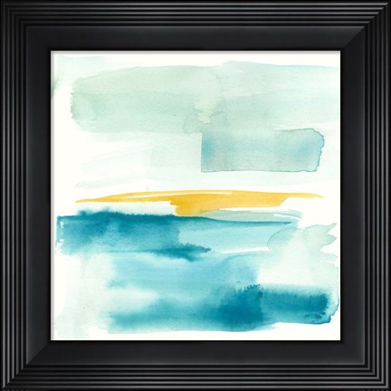 Framed Liquid Horizon IV Print