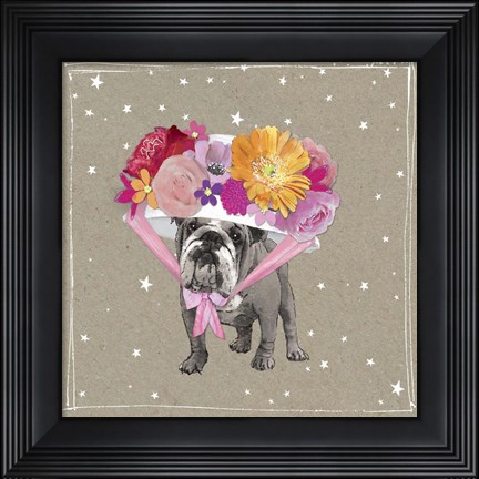 Framed Fancypants Wacky Dogs IV Print