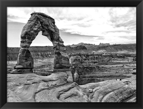 Framed Desert Arches I Print