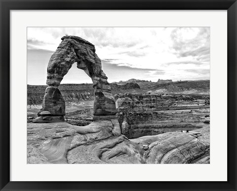 Framed Desert Arches I Print