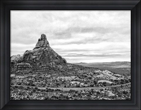Framed Desert Arches II Print