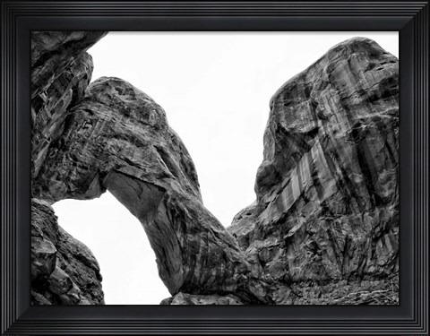 Framed Desert Arches III Print