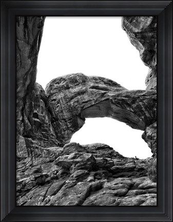Framed Desert Arches VI Print
