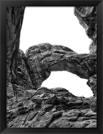 Framed Desert Arches VI Print