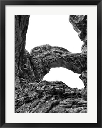 Framed Desert Arches VI Print