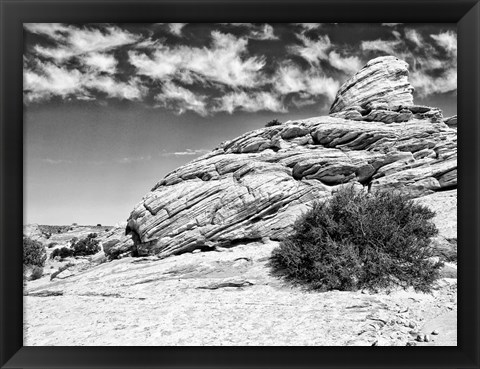 Framed Canyon Lands II Print