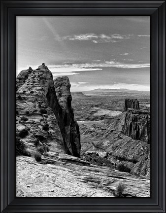 Framed Canyon Lands VII Print